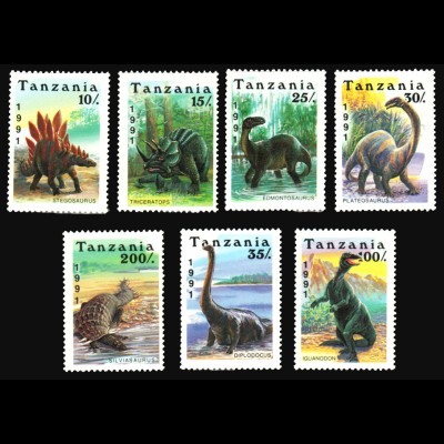 Tansania: 1991, Prähistorische Tiere