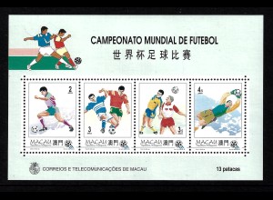 Macau: 1994, Blockausgabe Fußball-WM USA