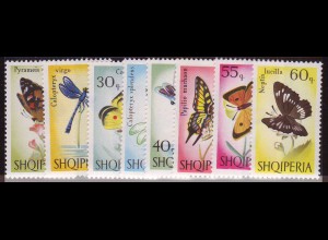 Albanien: 1966, Schmetterlinge und Libellen