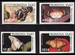Burkina Faso: 1984, Schmetterlinge