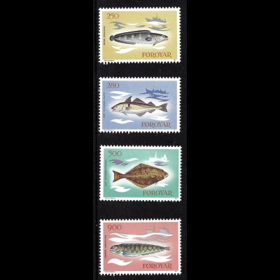 Dänemark - Färöer: 1983, Fische