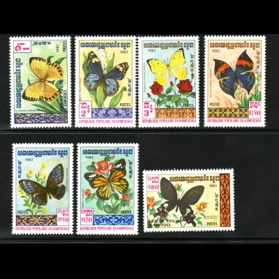 Kambodscha: 1983, Schmetterlinge