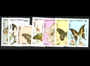 Kambodscha: 1986, Schmetterlinge