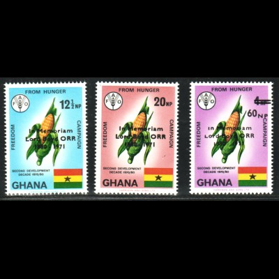 Ghana: 1971, John Boyd-Orr (Friedensnobelpreisträger)