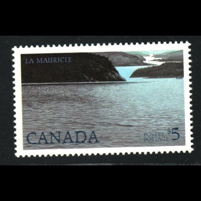 Kanada: 1986, Freimarke La-Mauricie-Nationalpark 5 $