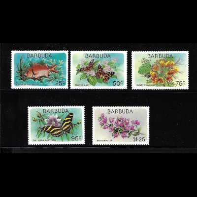 Antigua und Barbuda / Barbuda: 1978, Fauna und Flora