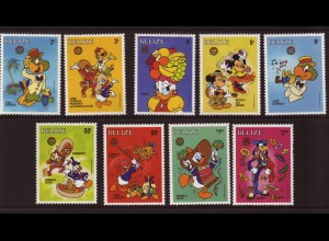 Belize: 1986, Walt-Disney-Figuren (Weihnachten)
