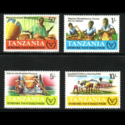 Tansania: 1981, Internationales Jahr der Behinderten