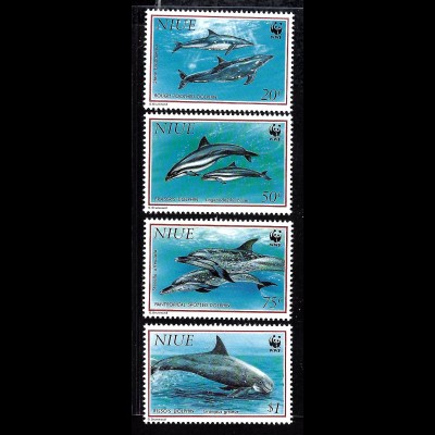 Niue: 1993, Delfine (WWF-Ausgabe)