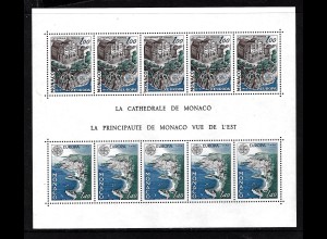 Monaco: 1978, Blockausgabe Europa-Cept (Baudenkmäler)