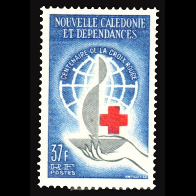 Neukaledonien: 1963, 100 Jahre Rotes Kreuz