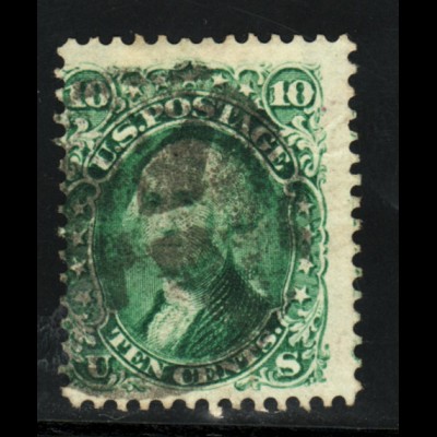 USA: 1861, G. Washington 10 C. grün