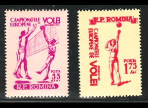 Rumänien: 1955, Europameisterschaft im Volleyball