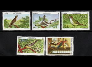 Kuba: 1978, Einheimische Vögel