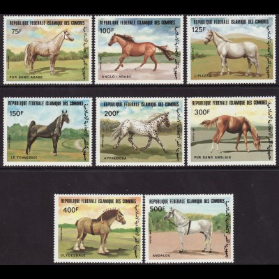 Komoren: 1983, Pferde