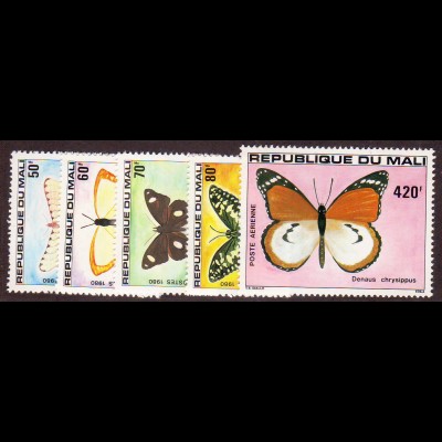 Mali: 1980, Schmetterlinge