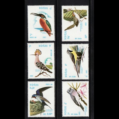 Laos: 1982, Vögel