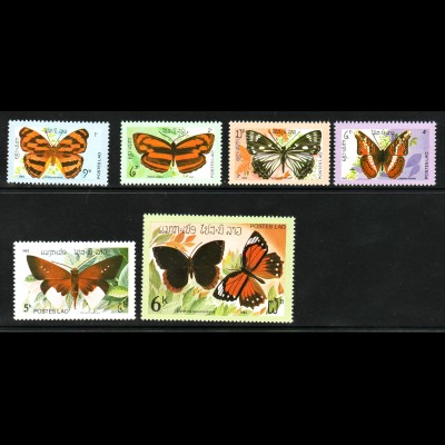 Laos: 1982, Schmetterlinge