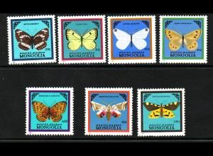 Mongolei: 1986, Schmetterlinge