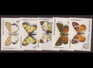 Sowjetunion: 1986, Schmetterlinge