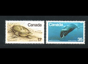 Kanada: 1979, Tiere (Schildkröte und Grönlandwal)