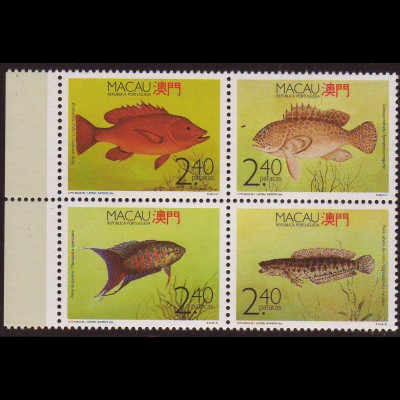 Macau: 1990, Viererblock Fische