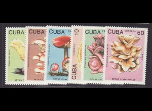 Kuba: 1989, Speisepilze