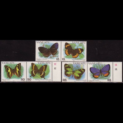 Vanuatu: 1983, Schmetterlinge