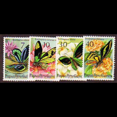 Papua Neuguinea: 1975, Geschützte Schmetterlinge