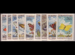 Tschechoslowakei: 1961, Schmetterlinge