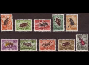 Ungarn: 1954, Insekten