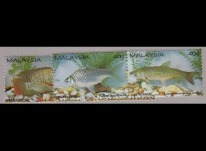 Malaysia: 1983, Zdr.-Paare Fische
