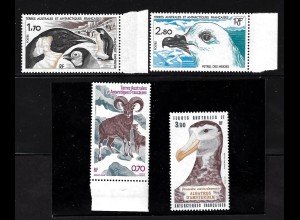 TAAF: 1985, Tiere der Antarktis (hauptsächlich Vögel)