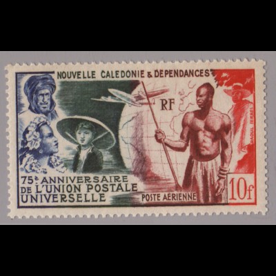 Neukaledonien: 1949, 75 Jahre Weltpostverein (UPU)