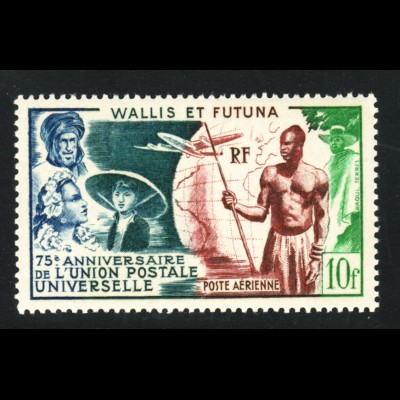 Wallis- und Futuna-Inseln: 1949, Weltpostverein (UPU)