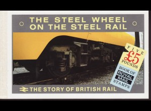Großbritannien: 1986, Markenheftchen "The Story of British Rail"