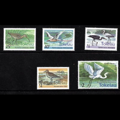 Tokelau-Inseln: 1993/94, Vögel