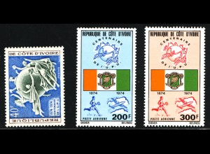Elfenbeinküste: 1974, Weltpostverein (UPU)