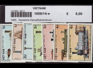 Vietnam: 1985, Deutsche Dampflokomotiven