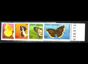 Türkei: 1988, Schmetterlinge (II)