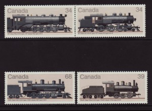 Kanada: 1985, Dampflokomotiven