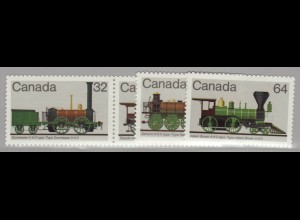Kanada: 1983, Dampflokomotiven