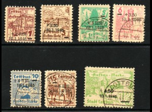 Cottbus: Überdruckausgabe Tag der Briefmarke