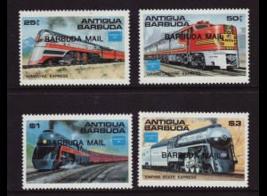 Antigua und Barbuda / Barbuda: 1986, Lokomotiven