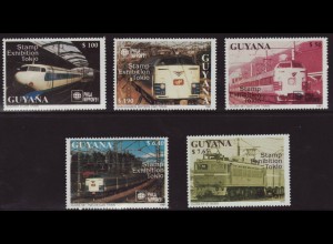 Guyana: 1991, Japanische Lokomotiven