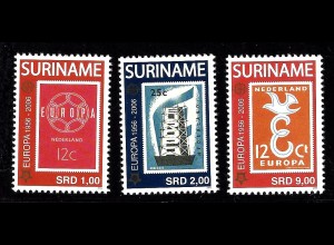 Surinam: 2006, 50 Jahre Europamarken (Motiv Europamarken auf Briefmarken)