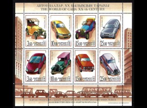 Kirgisien: 2004, Kleinbogen Geschichte des Automobilbaus