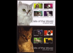 Nevis: 2011, Kleinbogenpaar Katzenrassen