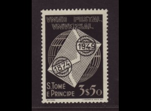 Sao Tomé und Principe: 1949, Weltpostverein UPU