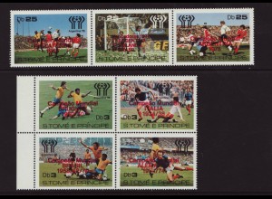 Sao Tomé und Principe: 1978, Zusammendruck Fußball-Weltmeisterschaft Argentinien